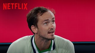 Daniil Medvedevs Mind Games  Break Point  Netflix [upl. by Enna6]