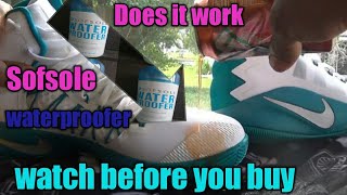 SOFSOLE WATERPROOFER REVEIW [upl. by Kathryn]