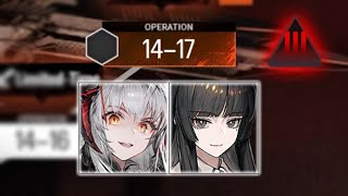 Arknights 1417 Adverse 2 Op Clear [upl. by Sevart922]