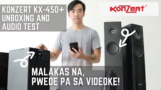 KONZERT KX450 Multimedia Speaker  Unboxing Review Audio Test and Sample  Pwede sa Videoke [upl. by Tedmann975]