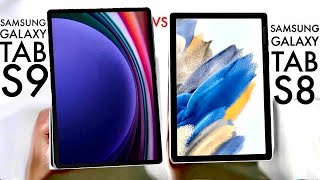 Samsung Galaxy Tab S9 Vs Samsung Galaxy Tab S8 Comparison Review [upl. by Floeter579]