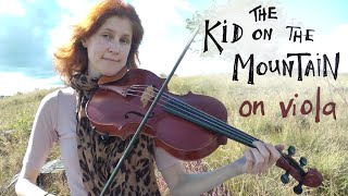 Irish fiddle tune on viola – The Kid on the Mountain slipjig [upl. by Layla]