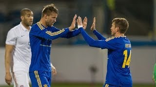 MNT vs Ukraine Andriy Yarmolenko Goal  March 5 2014 [upl. by Catto641]