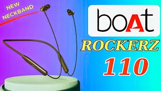 Boat Rockerz 110 Review  Boat Rocker 110 All Features  Best Neckband under 1500 [upl. by Rahsab]