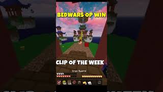 Bedwars OP moment fizzy daquavis [upl. by Oirom]