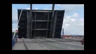 Limfjord Bridge in Aalborg Denmark [upl. by Einnal]