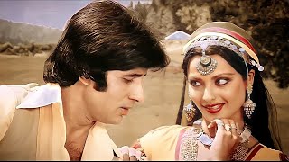 Pardesiya Yeh Sach Hai Piya  4K Video   Natwarlal  Amitabh B Rekha  Lata M Kishore Kumar [upl. by Aiuhsoj]