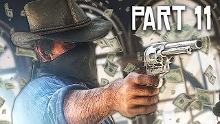 Red Dead Redemption 2 Gameplay Walkthrough Part 11  BANK ROBBERY RDR 2 PS4 Gameplay [upl. by Lunt]