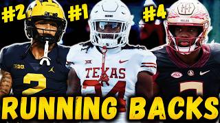 Top RBs in the 2024 NFL Draft  Running Back Rankings [upl. by Jochbed]