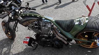 Amazing Custom Bikes at European Bike Week Rally Faaker See [upl. by Egide]