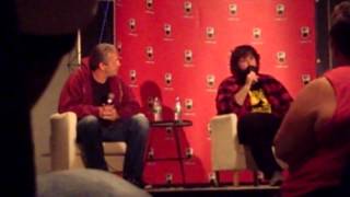 Bret Hart and Mick Foley  QampA session at Montréal Comiccon 2013 [upl. by Wamsley]