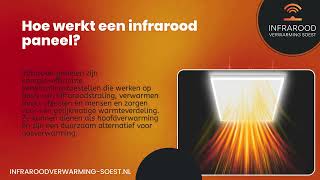 Hoe werkt een infrarood paneel  Infrarood Verwarming Soest [upl. by Madriene]