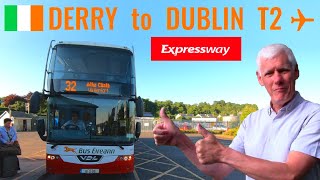 ExpresswayBus Éireann  DerryLetterkennyDublin T2 [upl. by Meghann]