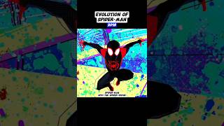 Evolution of Miles Morales SpiderMan in Animation 2015  2023 shorts marvel spiderman [upl. by Gschu793]