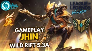 Im back for Jhin on Wild Rift patch 53a [upl. by Dolorita275]