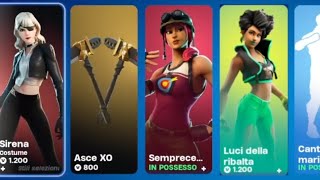 SHOP DI OGGI 4 SIRENA  APRILE NEGOZIO FORTNITE GIOVEDI OG 442024 [upl. by Ogden]