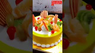 Fruitcake cake viralvideo cakeart youtubeshorts new design [upl. by Sim]