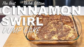 Apple Cinnamon Swirl Dump Cake [upl. by Nosnehpets]