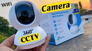 Best CCTV Camera TPLink Tapo C210 for Home amp Shop use with Mobile Connectivity App in India 2023 [upl. by Ketchum]