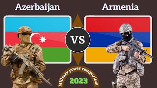 Azerbaijan vs Armenia Military Power Comparison 2023  Armenia vs Azerbaijan defencespacemilitary [upl. by Niuqaoj476]