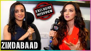 Sanaya Irani And Sana Khan Talks About Their Web Series ZINDABAAD  EXCLUSIVE Interview [upl. by Aimerej]