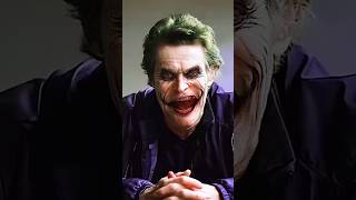 Actor Willem Dafoes thoughts on Playing the JOKER jocker viral shorts [upl. by Enaillil]