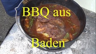 Rinderbraten aus dem Dutch Oven [upl. by Strang954]