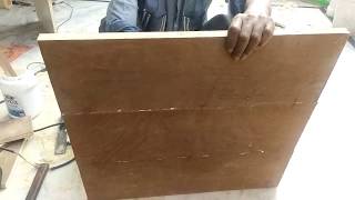 How to Join two Plywood pieces  Wood Pieces together easily [upl. by Tollman]