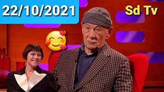 Graham Norton Show 22102021 Eddie Redmayne Jessie Buckley Motsi Mabuse Ian McKellen Elton John [upl. by Sanjiv]