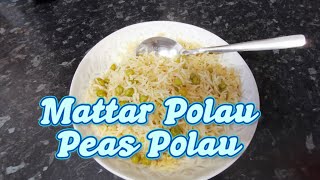 Pakistani Mattar pulau peas pilau rice [upl. by Llehsyt]