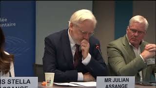 Julian Assange speaks at the Council of Europe  October 1 2024 [upl. by Avery121]