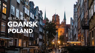 48 Hours in Gdansk Poland  Most Colorful Town in Poland [upl. by Hughmanick]