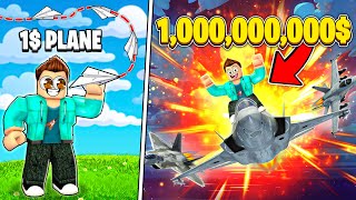 UNLOCKING 1 Vs 1000000 PAPER PLANE IN ROBLOX SIMULATOR [upl. by Isiah411]