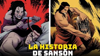 El Poderoso Sansón  La Historia del Gran Héroe Bíblico [upl. by Yttisahc963]