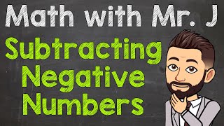 How to Subtract Negative Numbers  Subtracting Negative Numbers [upl. by Primalia]