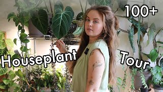 Houseplant Tour Summer 23  My full collection 100 plants [upl. by Capp]