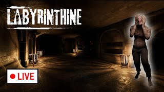 The Spookiest Maze Game  Labyrinthine with Friends LIVE [upl. by Yahska]