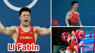 Paris Olympics 2024  Li Fabin Wins Gold Medal at Paris 2024 in the mens 61kg weightlifting [upl. by Acinoryt947]