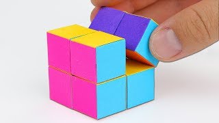 How To Make An INFINITY CUBE Out Of Paper [upl. by Joni]