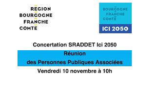 Concertation SRADDET Ici 2050 [upl. by Ennylyak342]