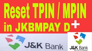 How to reset MPINTPIN in Jkbmpay delight Plus  generate new MPINTPIN in Jkbmpay [upl. by Doyle99]