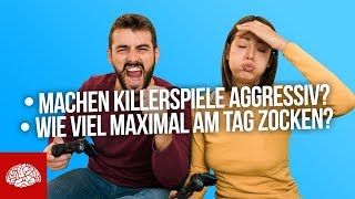 Ist Zocken gefährlich  Wie Computerspiele Dein Gehirn beeinflussen [upl. by Batchelor]