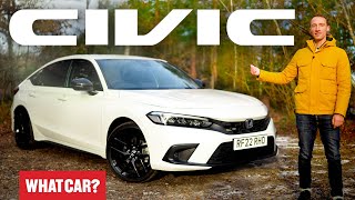 NEW Honda Civic review – why its a BRILLIANT hybrid  What Car [upl. by Alurd580]