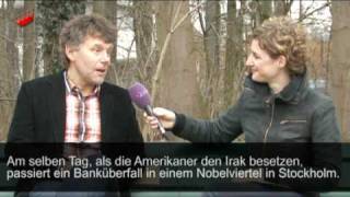 Arne Dahl alias Jan Arnald Interview [upl. by Hakceber]