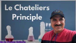 CHEMICAL EQULIBIRUM LE CHATELIER PRINCIPAL [upl. by Dunton277]