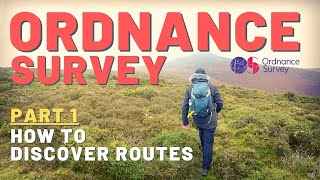 Ordnance Survey App  How to discover routes to walk and hike  Part 1 [upl. by Granville]