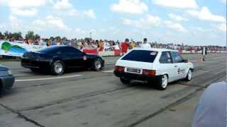 Toyota supra vs Vaz 2108 [upl. by Amarillis]