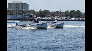 2017 Norfolk Harborfest Workboat Races [upl. by Lehsar]