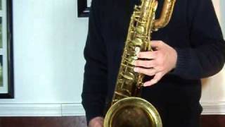 The Martin Committee III Baritone Sax [upl. by Nyltyak]