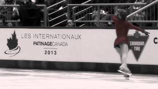 Julia Lipnitskaia  2013SC FS  Schindlers List Red Coat Effect [upl. by Melinde]